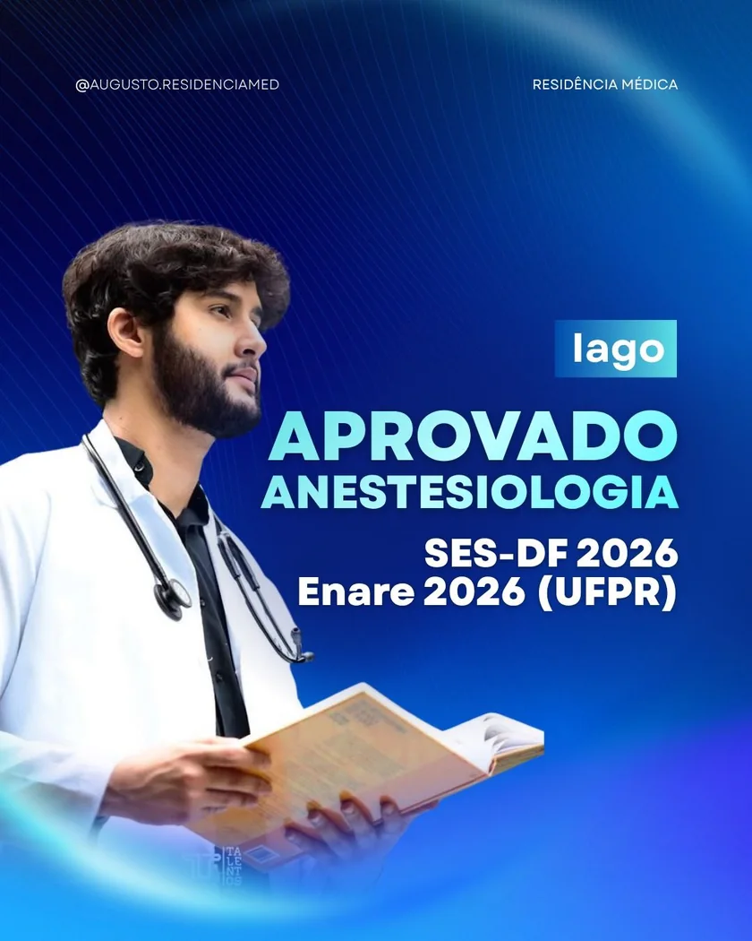 Iago — Anestesiologia — SES-DF / ENARE 2026