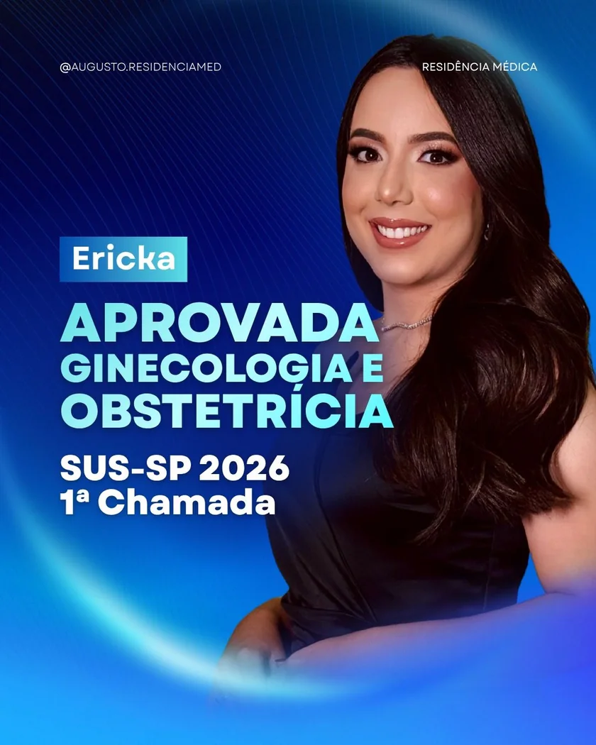 Ericka — Ginecologia e Obstetrícia — SUS-SP 2026